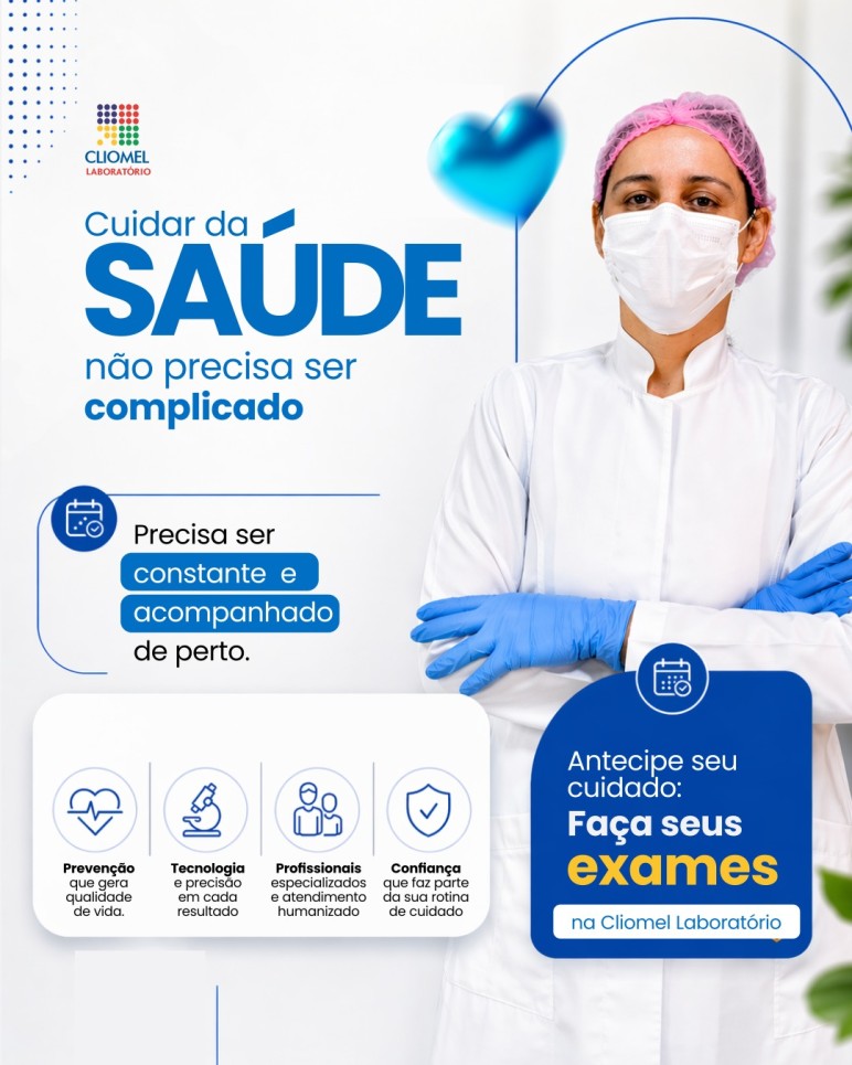 Cuidar da saúde não precisa ser complicado.